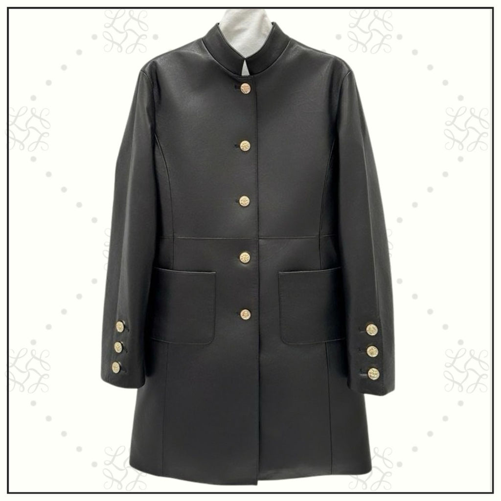 LAMBSKIN LONG COAT
