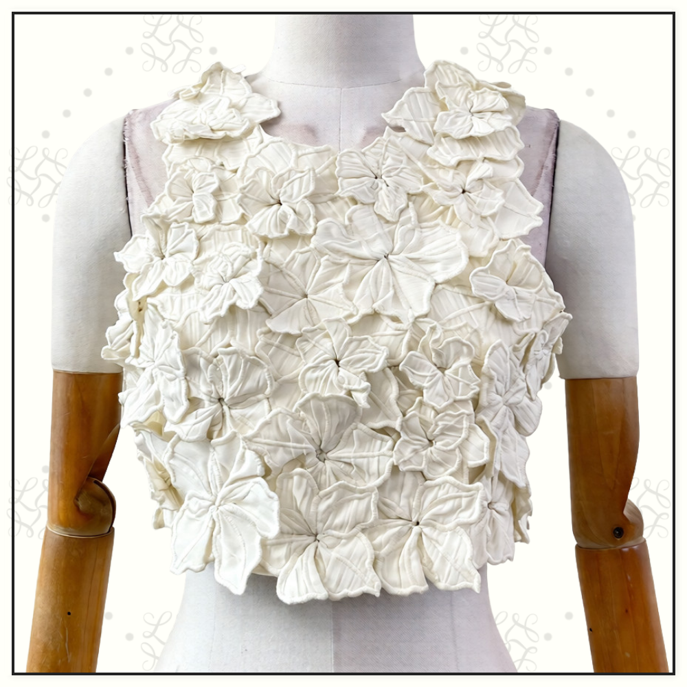 SPLENDOUR FLOWER SHELL TOP & MIDI SKIRT