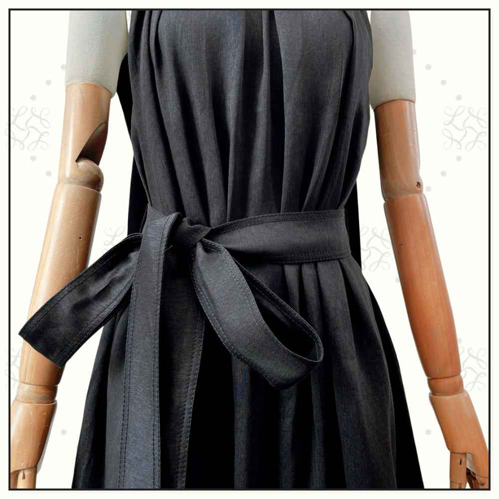 MARIEL TRAPEZE MIDI DRESS