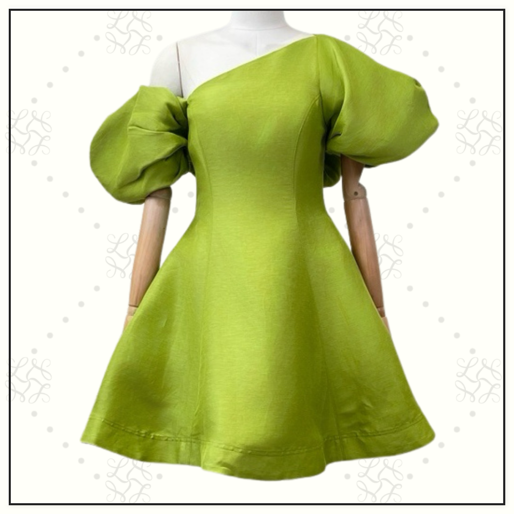 GRETTA BOW BACK MINI DRESS