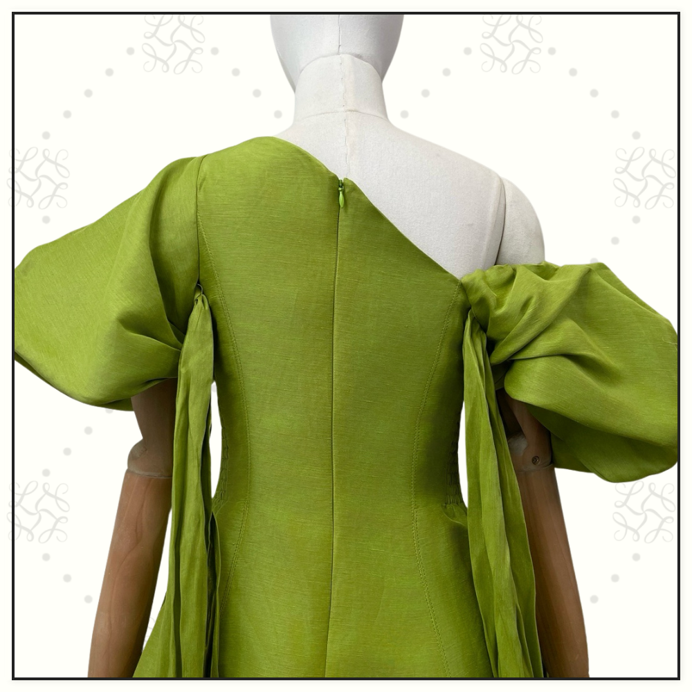 GRETTA BOW BACK MINI DRESS