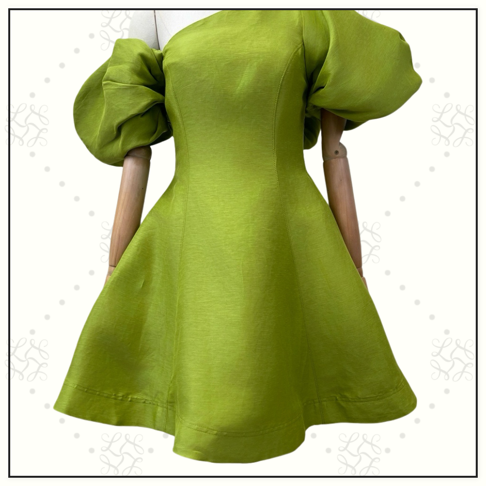 GRETTA BOW BACK MINI DRESS