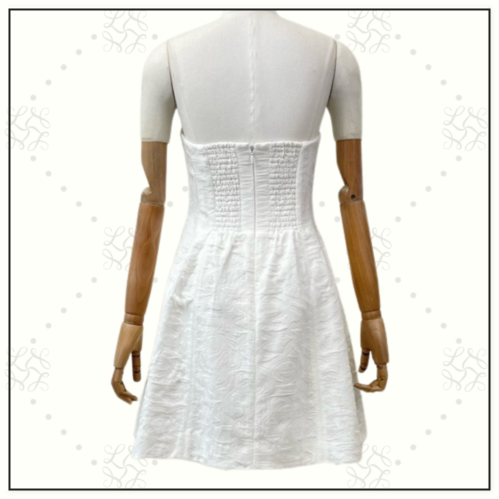 VIBRATION JACQUARD MINI DRESS