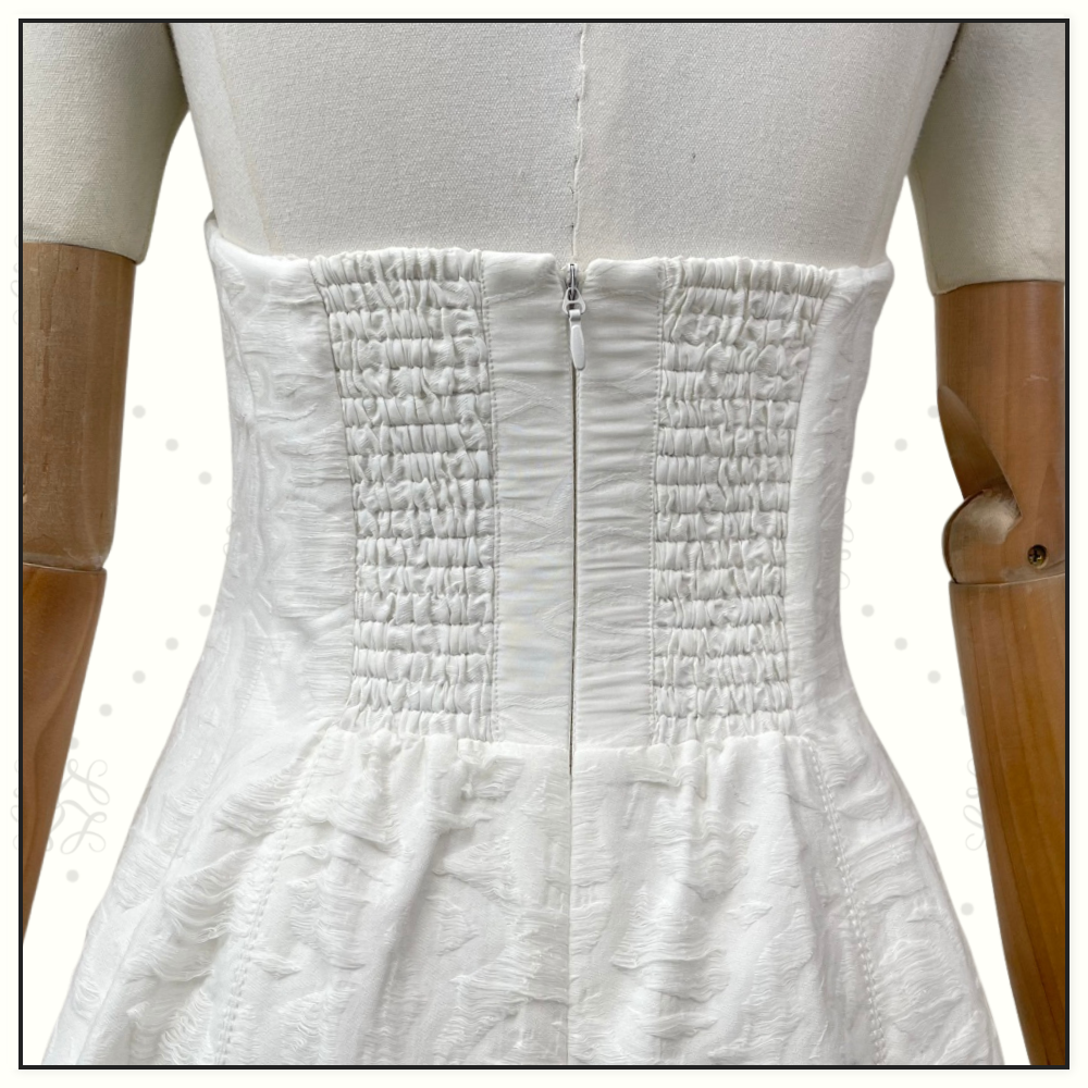 VIBRATION JACQUARD MINI DRESS