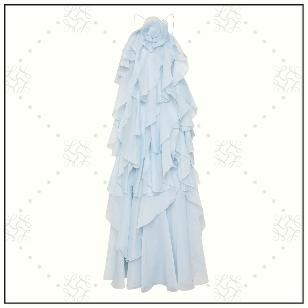 MERRITT EMBROIDERED GOWN