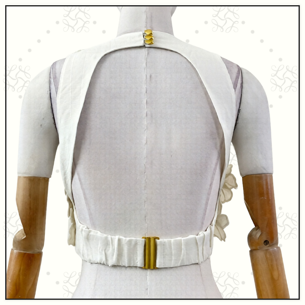 SPLENDOUR FLOWER SHELL TOP & MIDI SKIRT