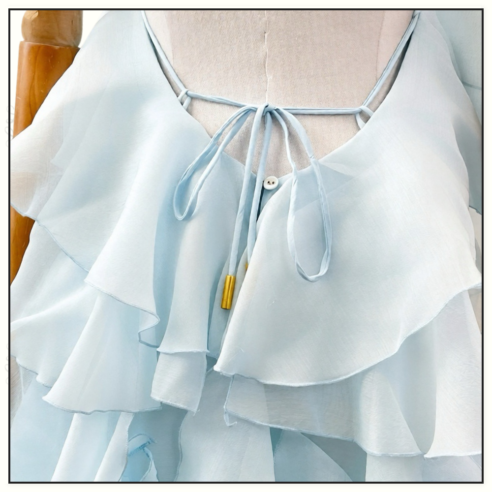 MERRITT EMBROIDERED GOWN