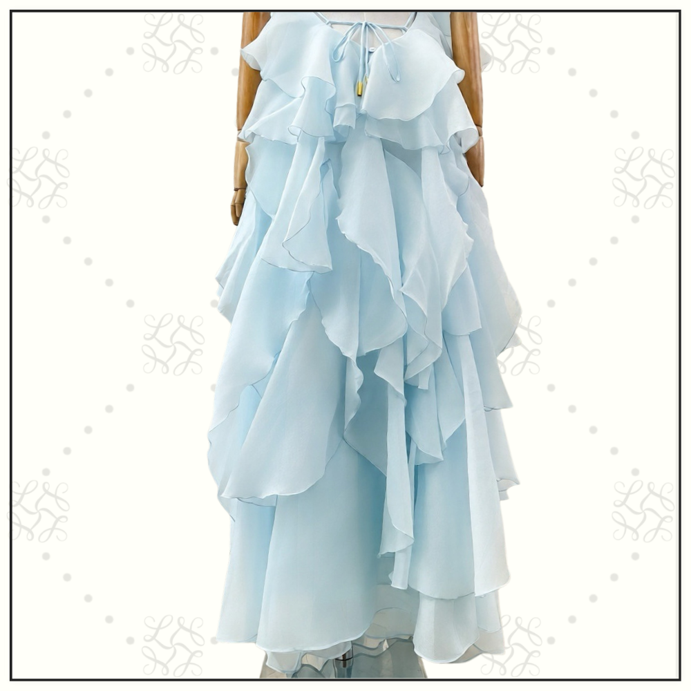 MERRITT EMBROIDERED GOWN