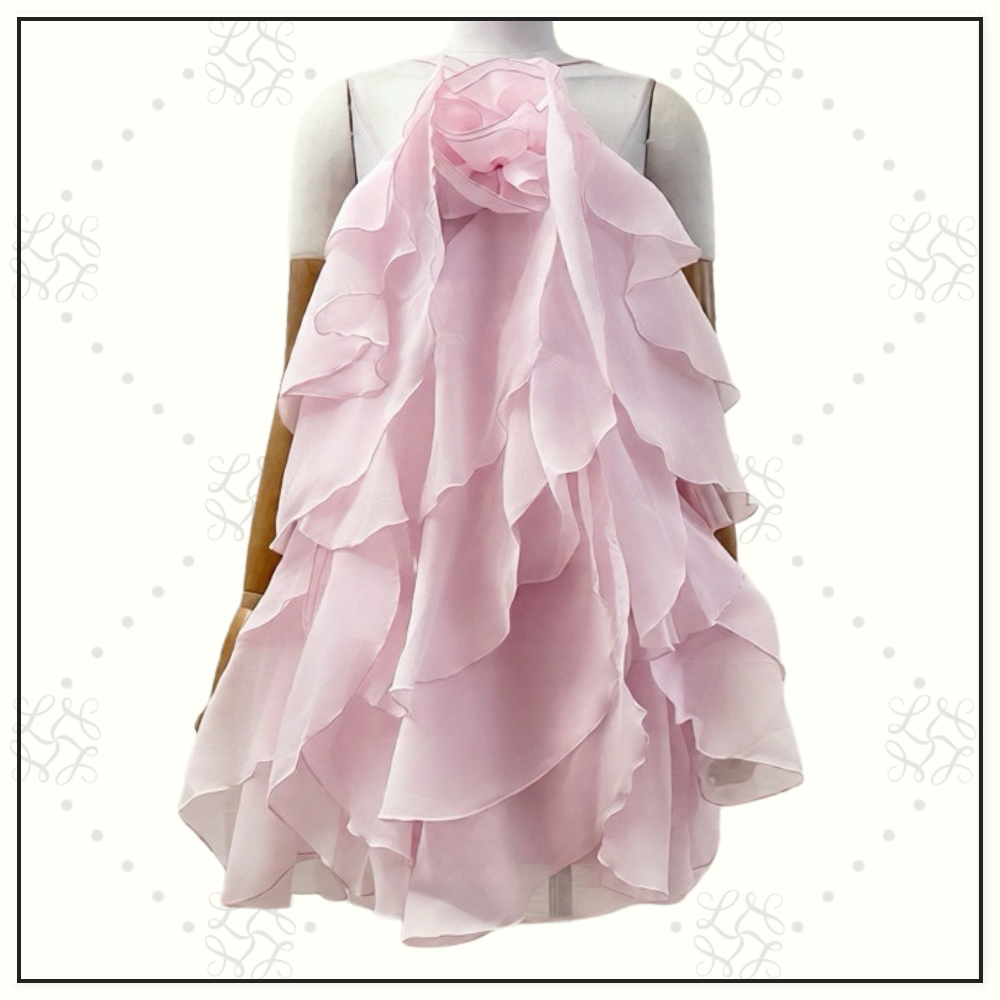 PANDOREA LAYERED MINI DRESS