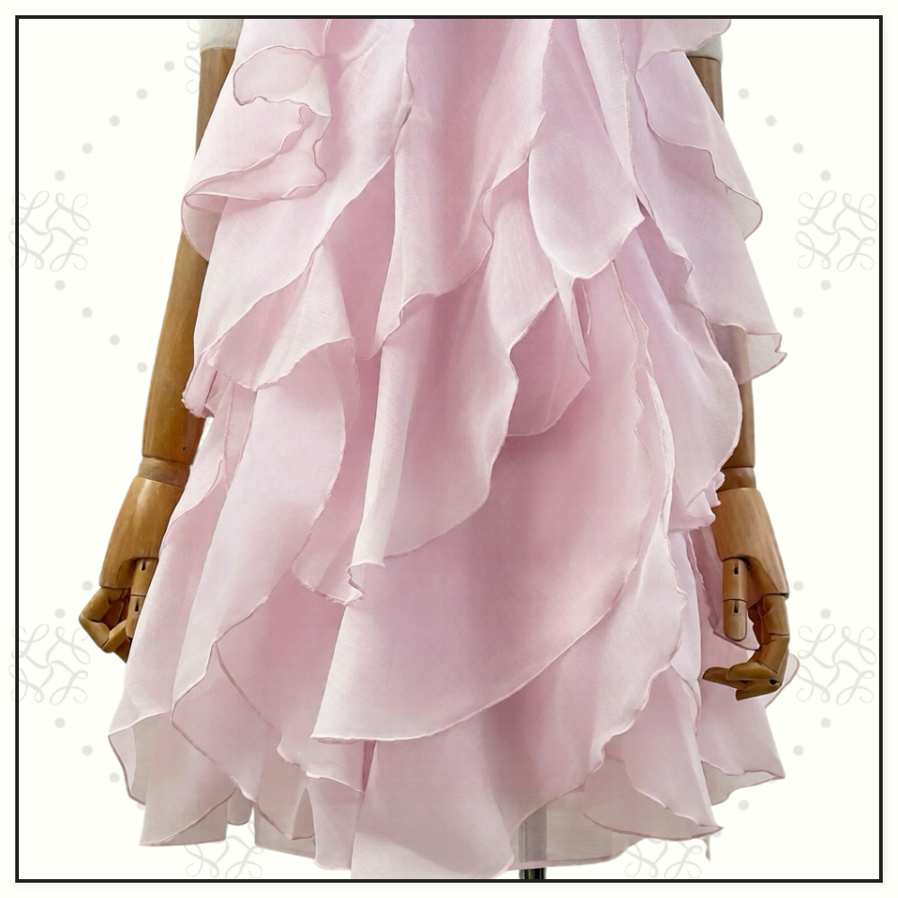 PANDOREA LAYERED MINI DRESS