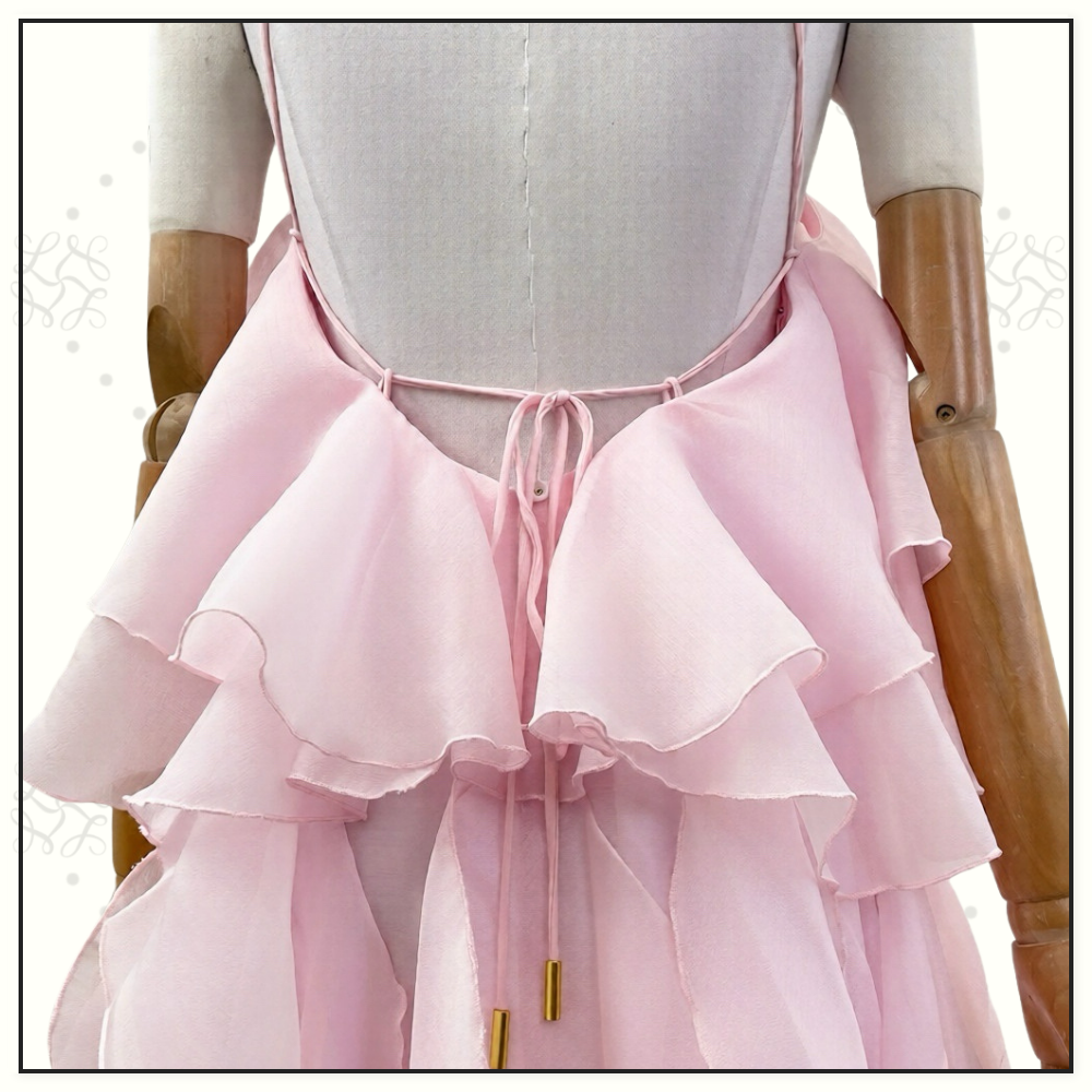 PANDOREA LAYERED MINI DRESS