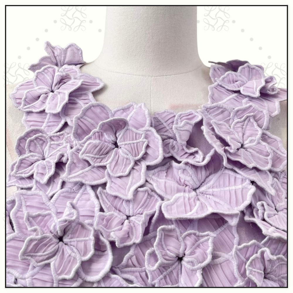 SPLENDOUR FLOWER SHELL TOP & MIDI SKIRT