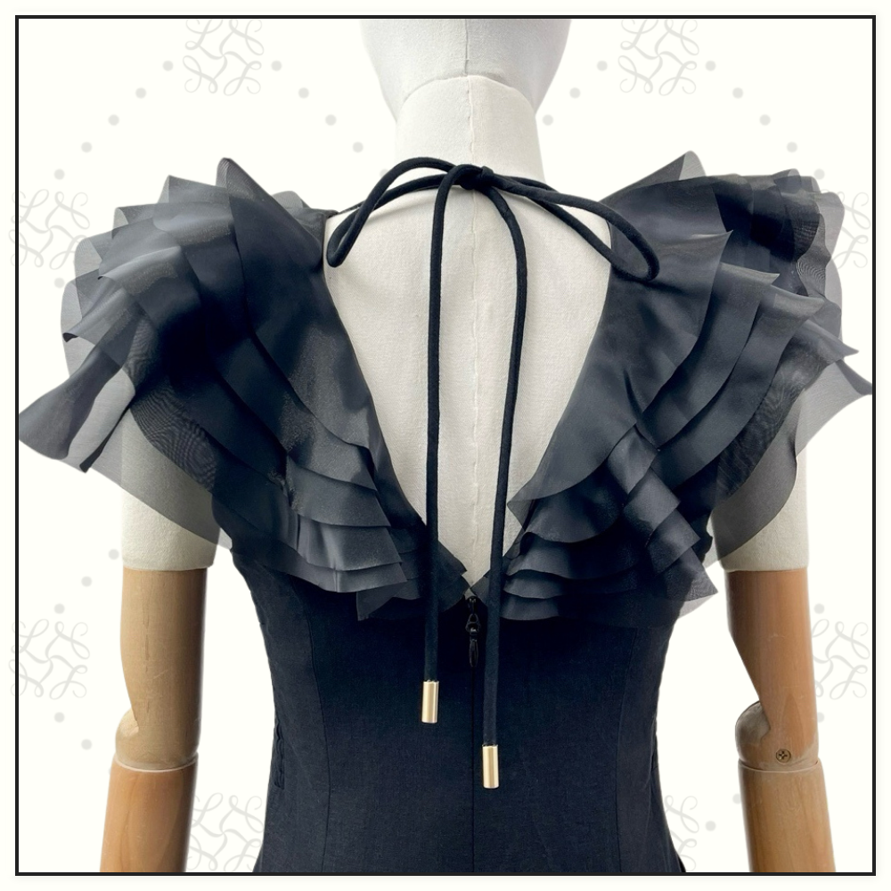 CHARMED PLUNGE MINI DRESS