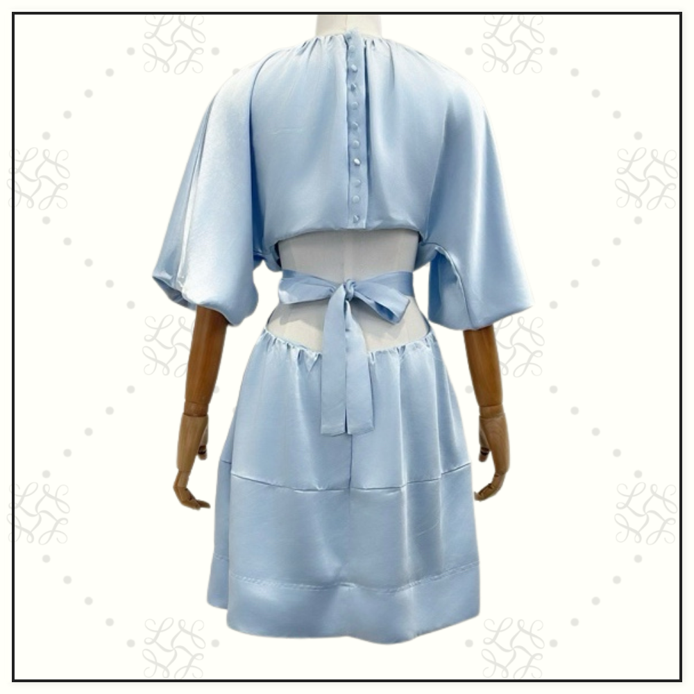 PSYCHEDELIA CUTOUT MINI DRESS