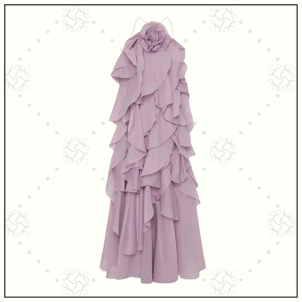 MERRITT EMBROIDERED GOWN