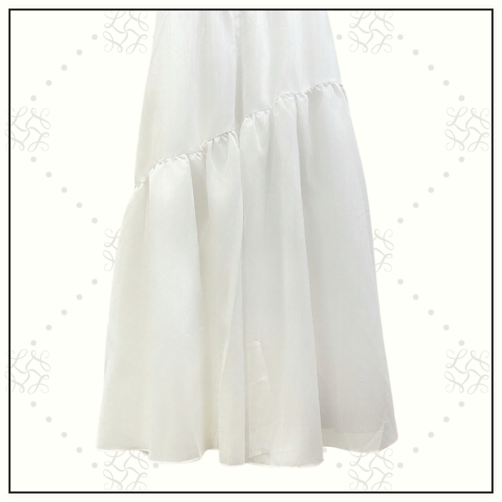 SPLENDOUR FLOWER SHELL TOP & MIDI SKIRT