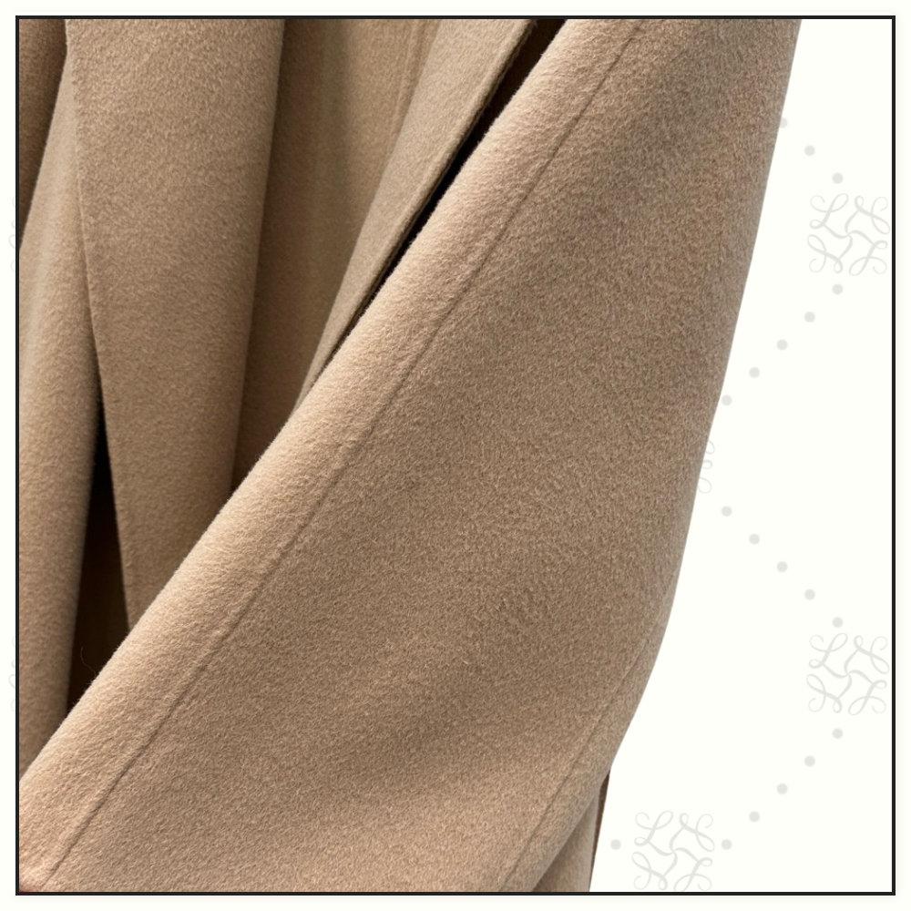 CASHMERE BLEND HOODED COAT