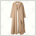 CASHMERE BLEND HOODED COAT
