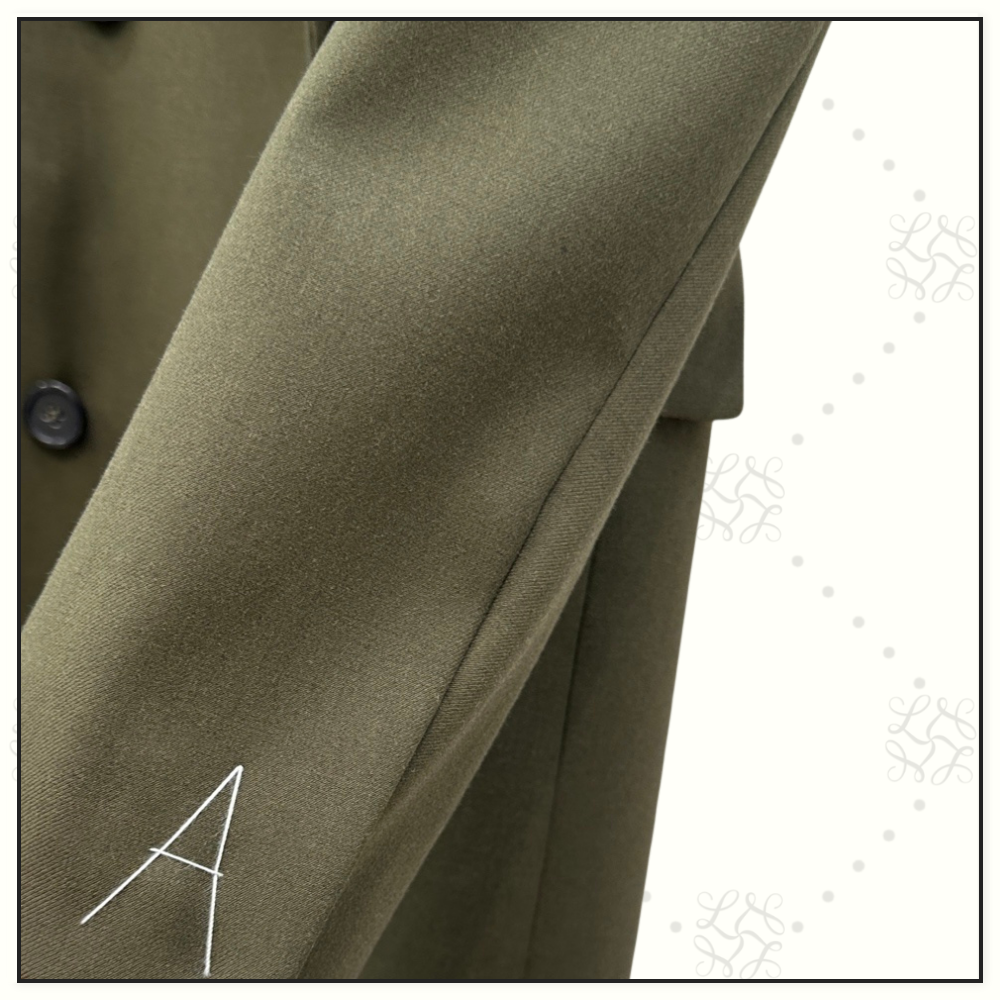 DOUBLE BREASTED COTTON BLAZER & ROUND PANTS