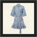 VILLA ROMANTICA MINI DRESS