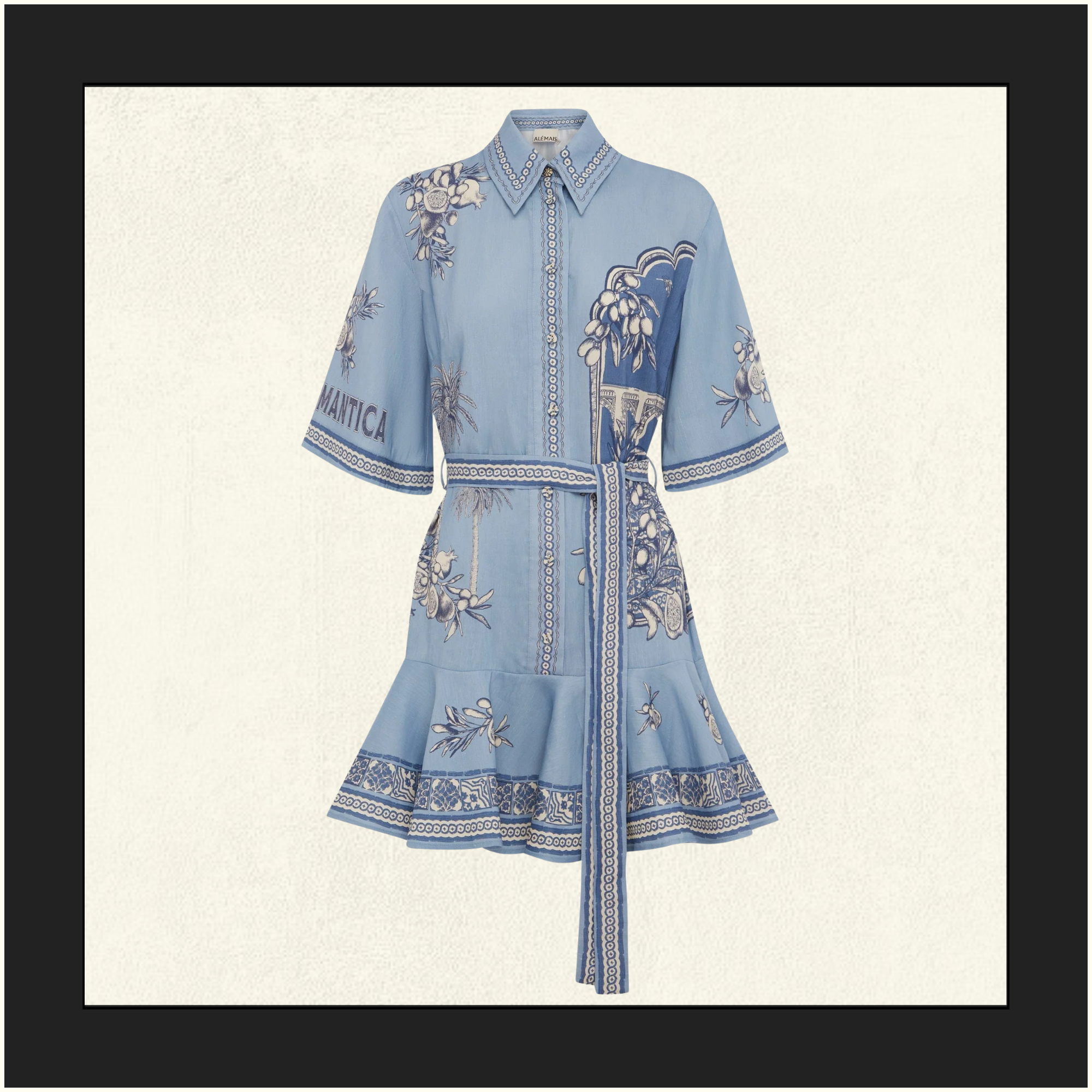 VILLA ROMANTICA MINI DRESS