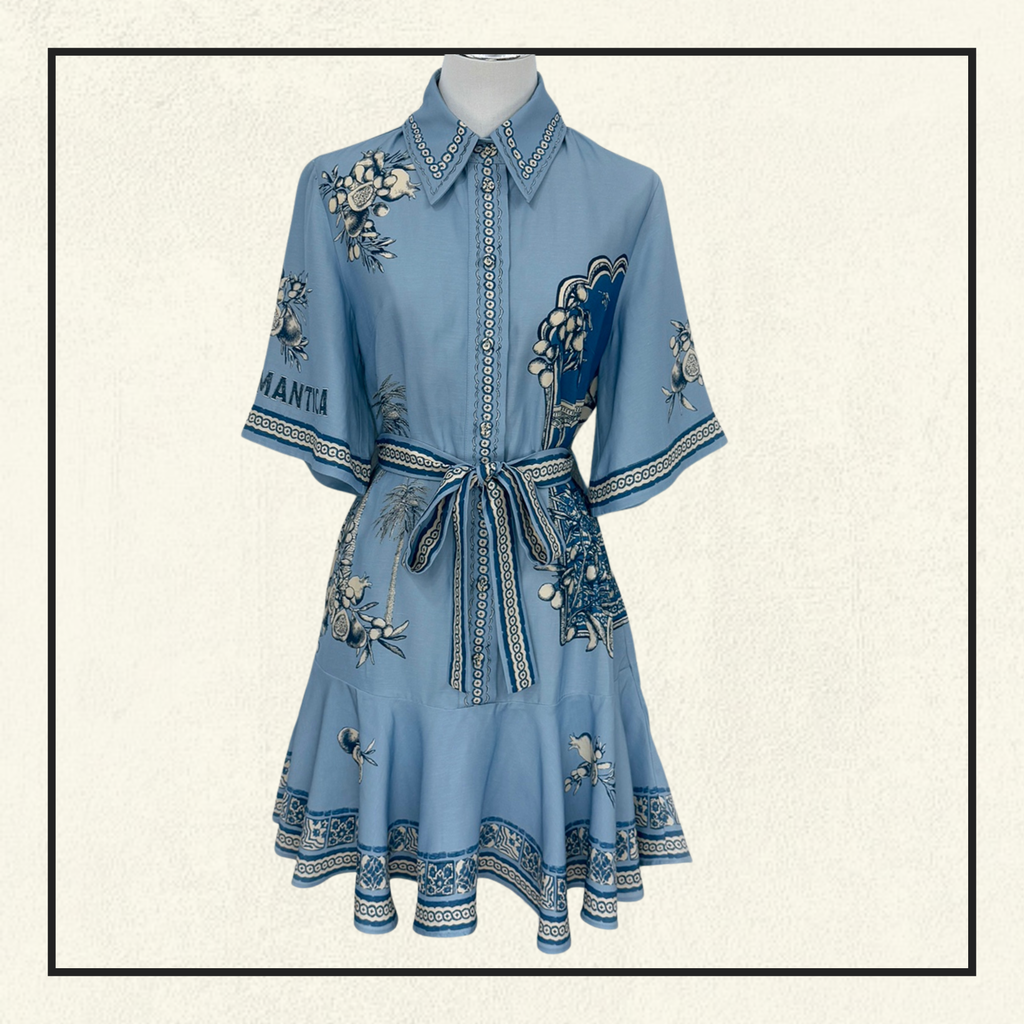 VILLA ROMANTICA MINI DRESS