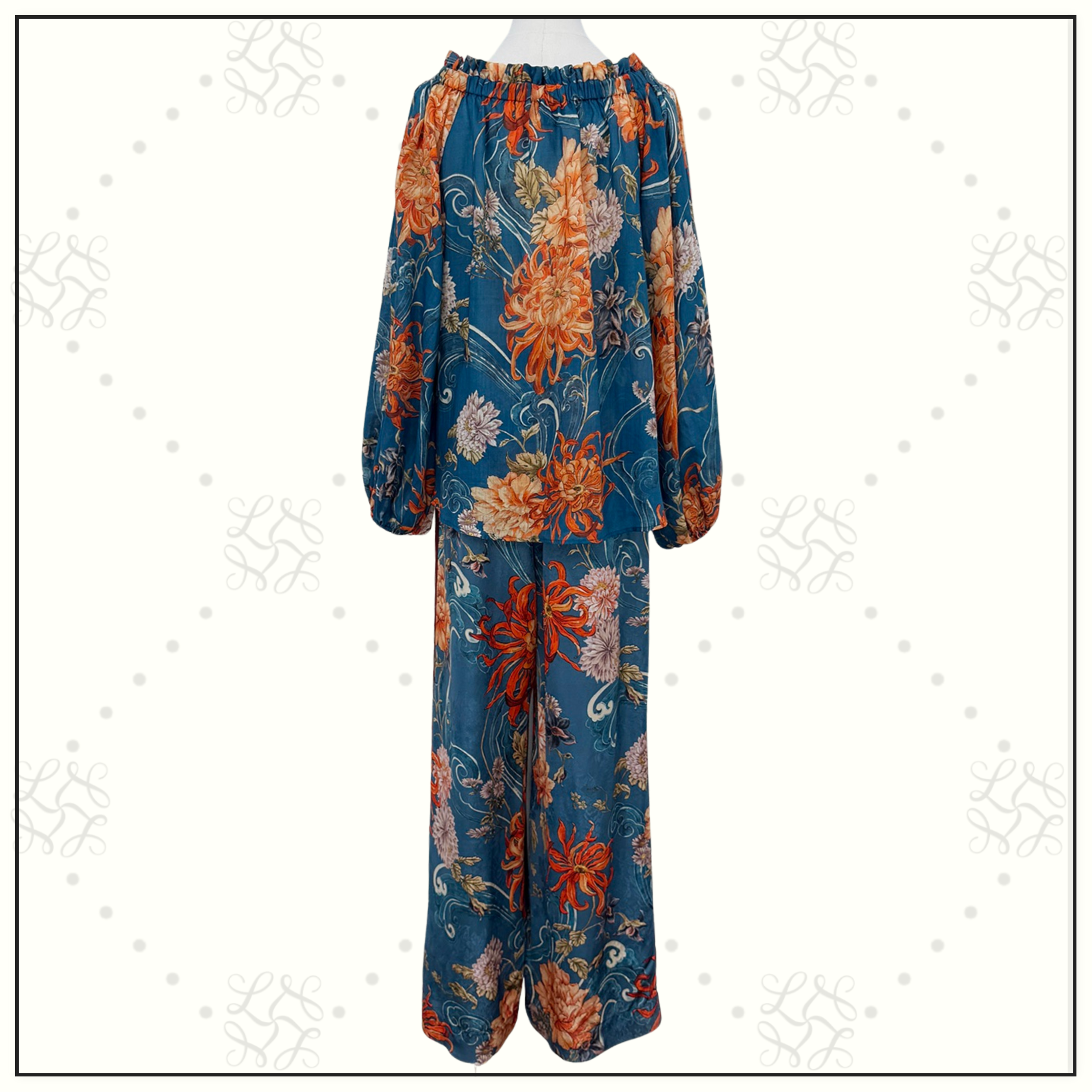 FLETCHER OFF SHOULDER BLOUSE & PANTS