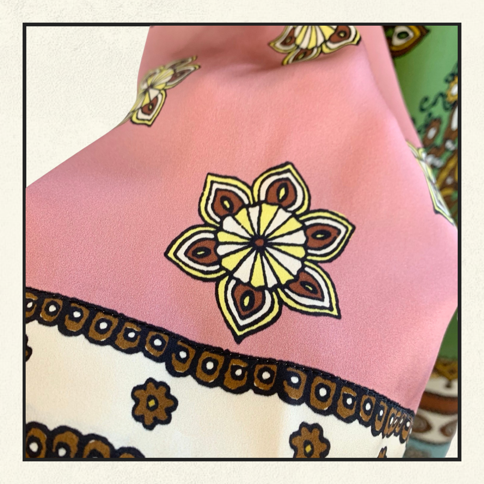 CONTINA SILK MIDI DRESS