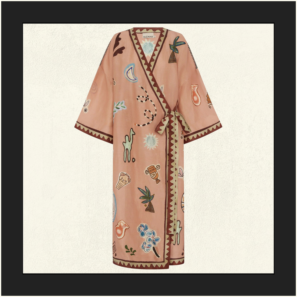 LAURENCE WRAP DRESS