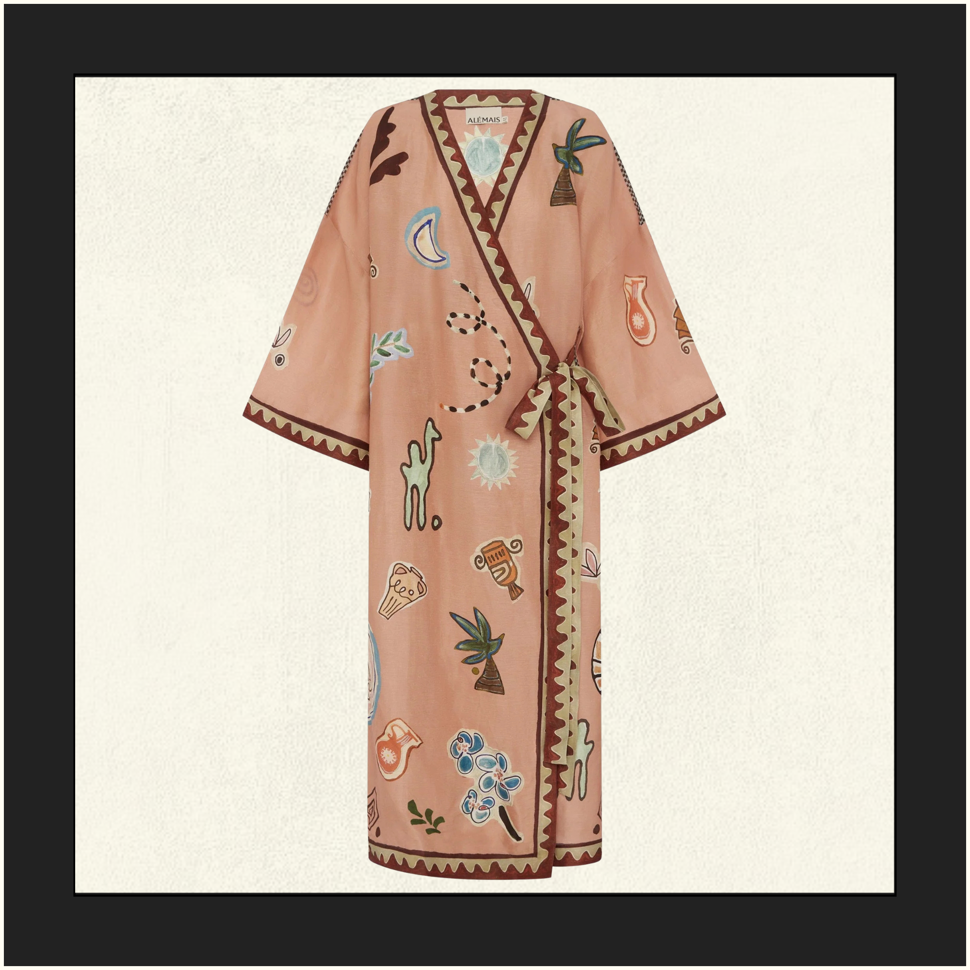LAURENCE WRAP DRESS