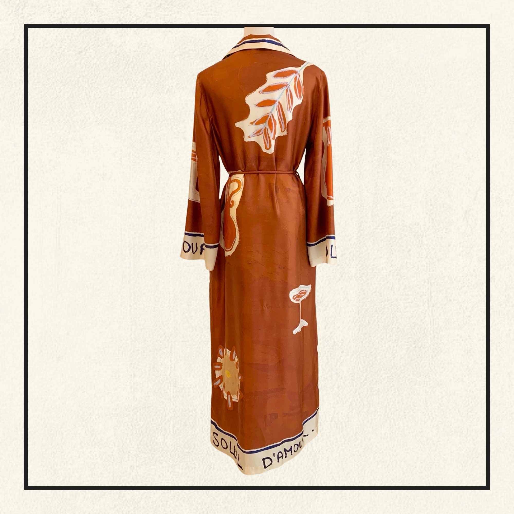 SOLEIL D’AMOUR SILK SHIRTDRESS