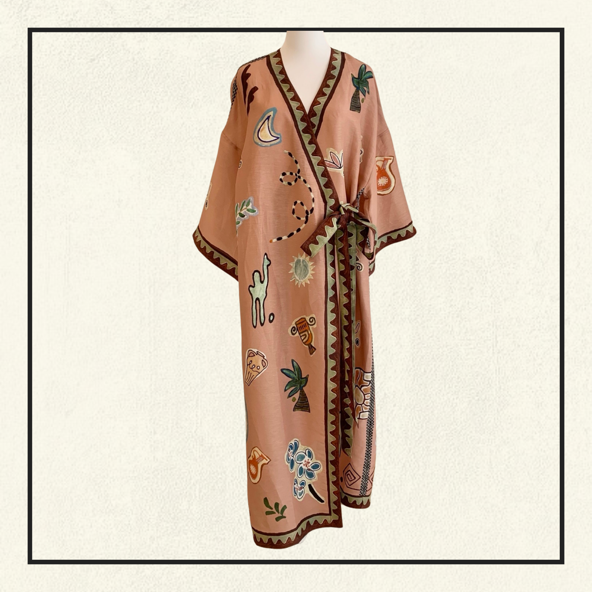 LAURENCE WRAP DRESS