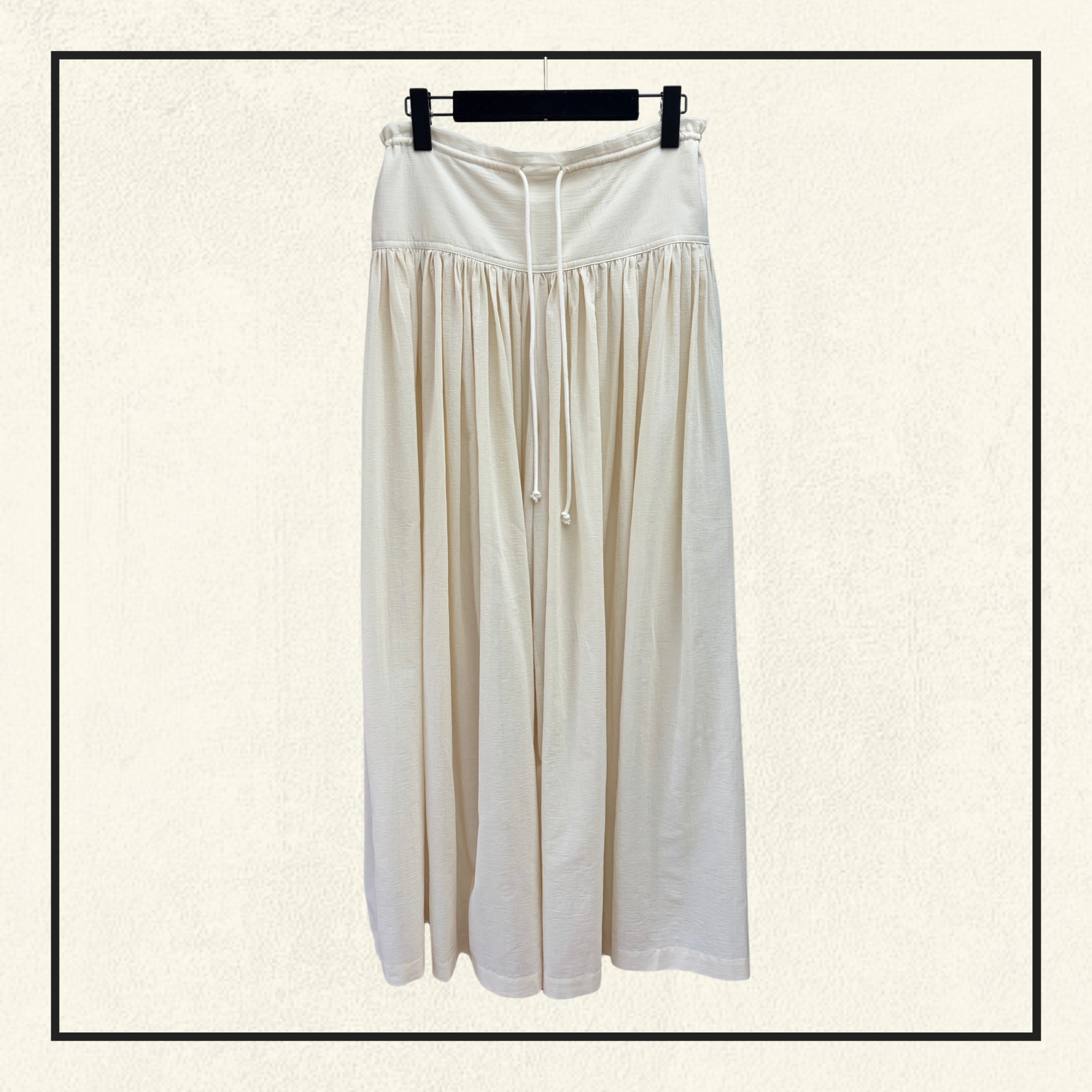 BERENICE COTTON WIDE-LEG PANTS