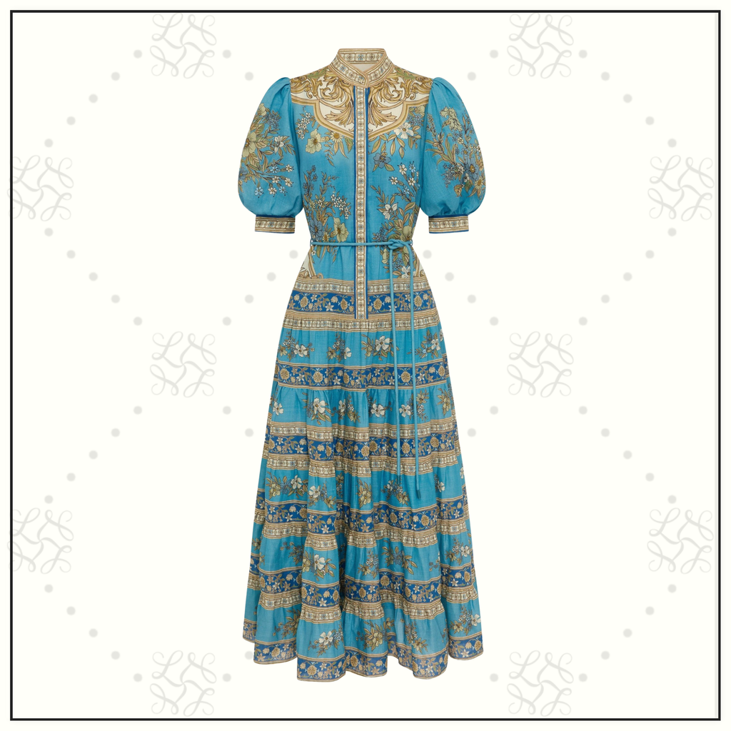 CASSIE PUFF SLEEVE DRESS