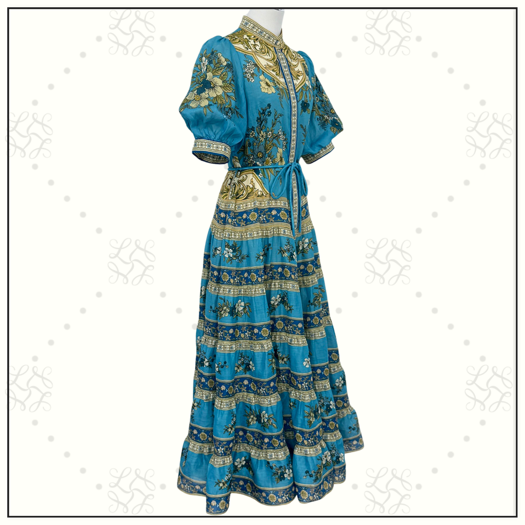 CASSIE PUFF SLEEVE DRESS