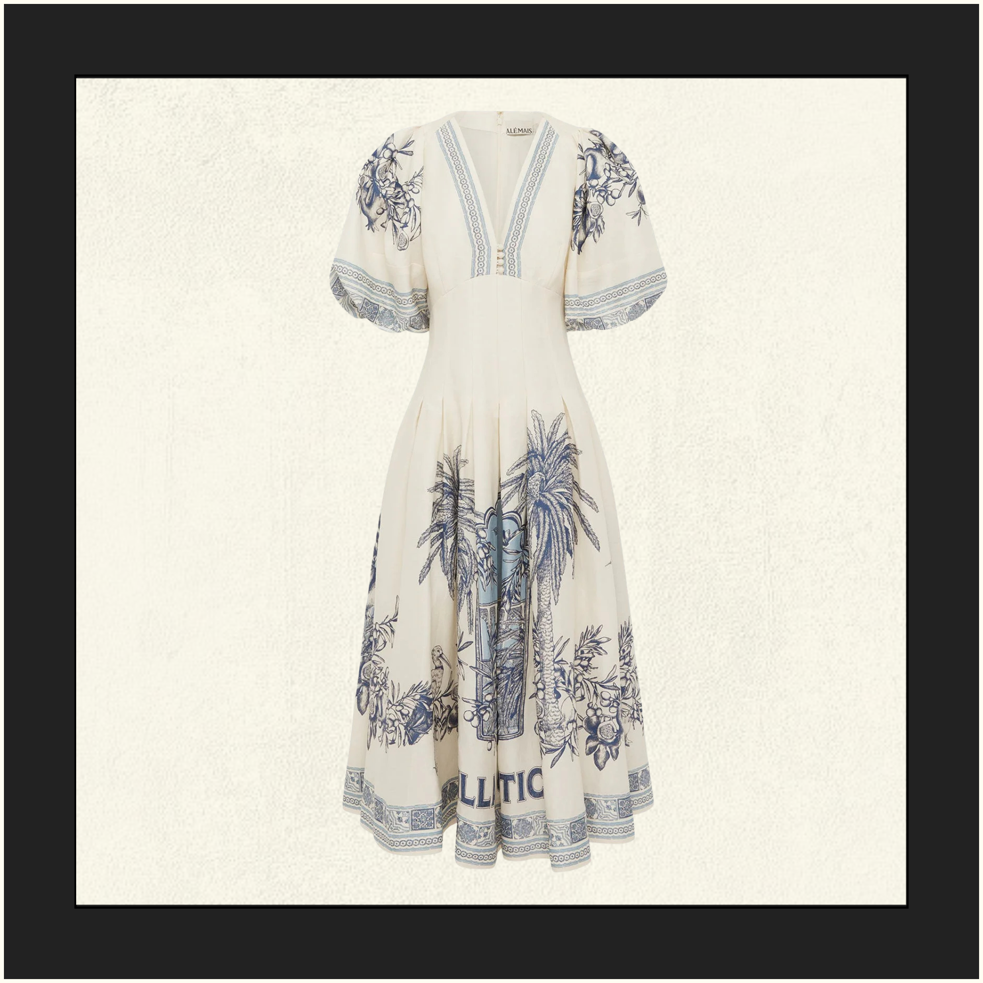 VILLA ROMANTICA MIDI DRESS