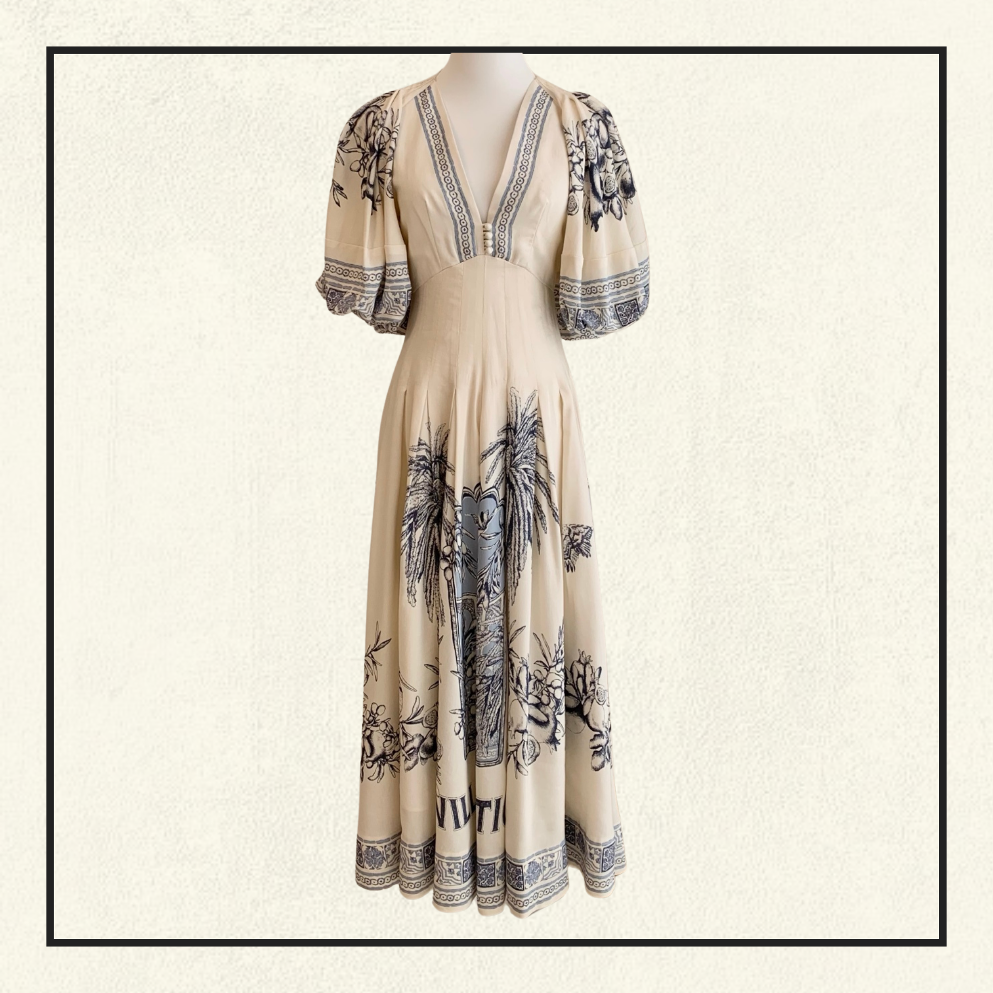 VILLA ROMANTICA MIDI DRESS
