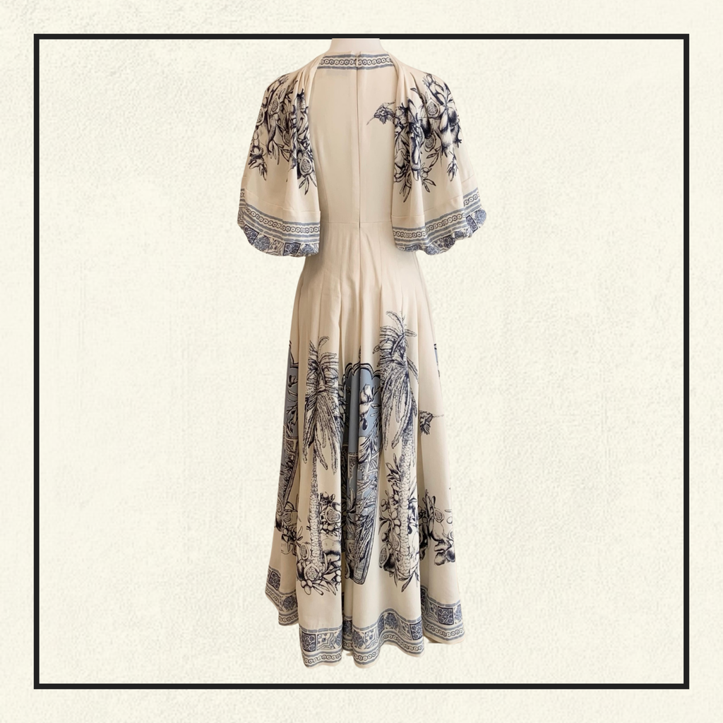 VILLA ROMANTICA MIDI DRESS