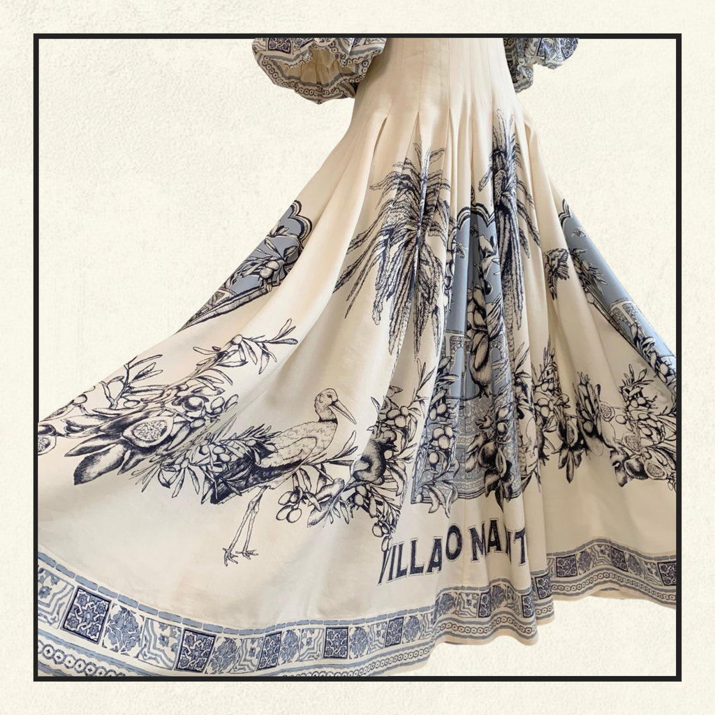 VILLA ROMANTICA MIDI DRESS