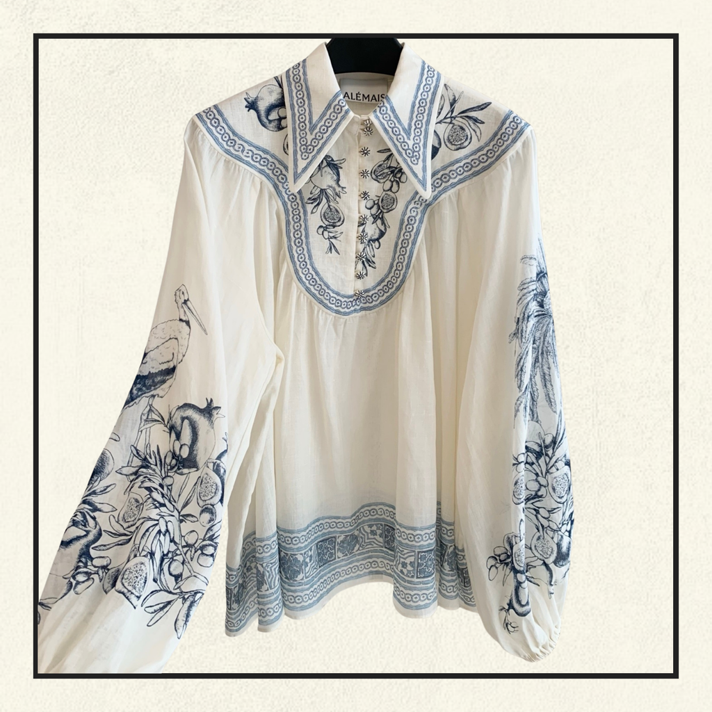 VILLA ROMANTICA BLOUSE & SHORT