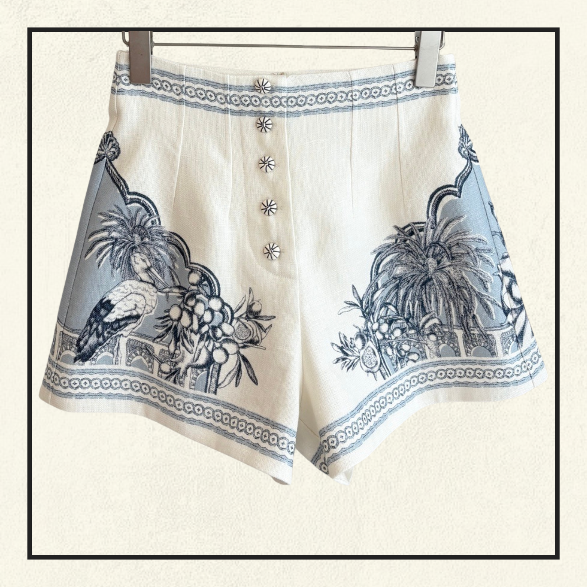 VILLA ROMANTICA BLOUSE & SHORT