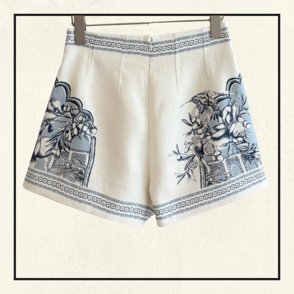 VILLA ROMANTICA BLOUSE & SHORT
