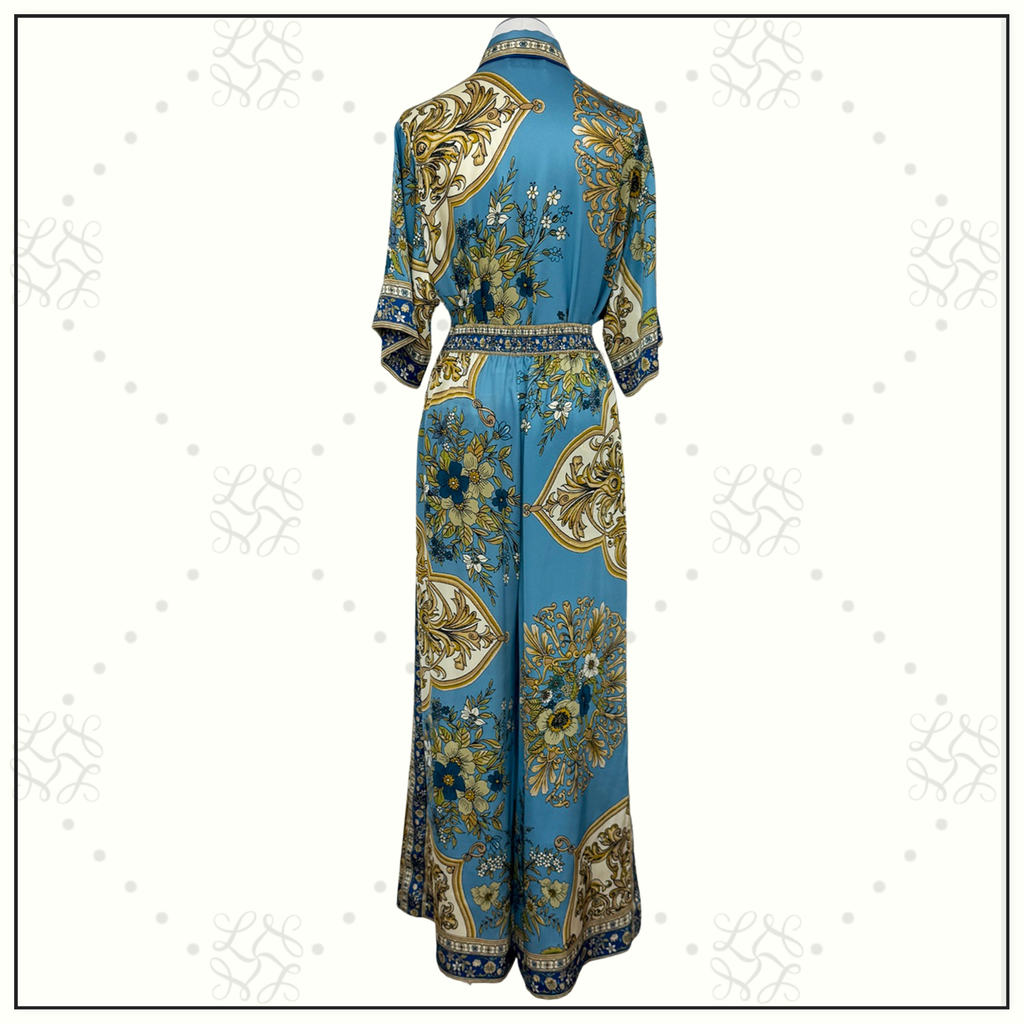 CASSIE SILK SHIRT & PANTS