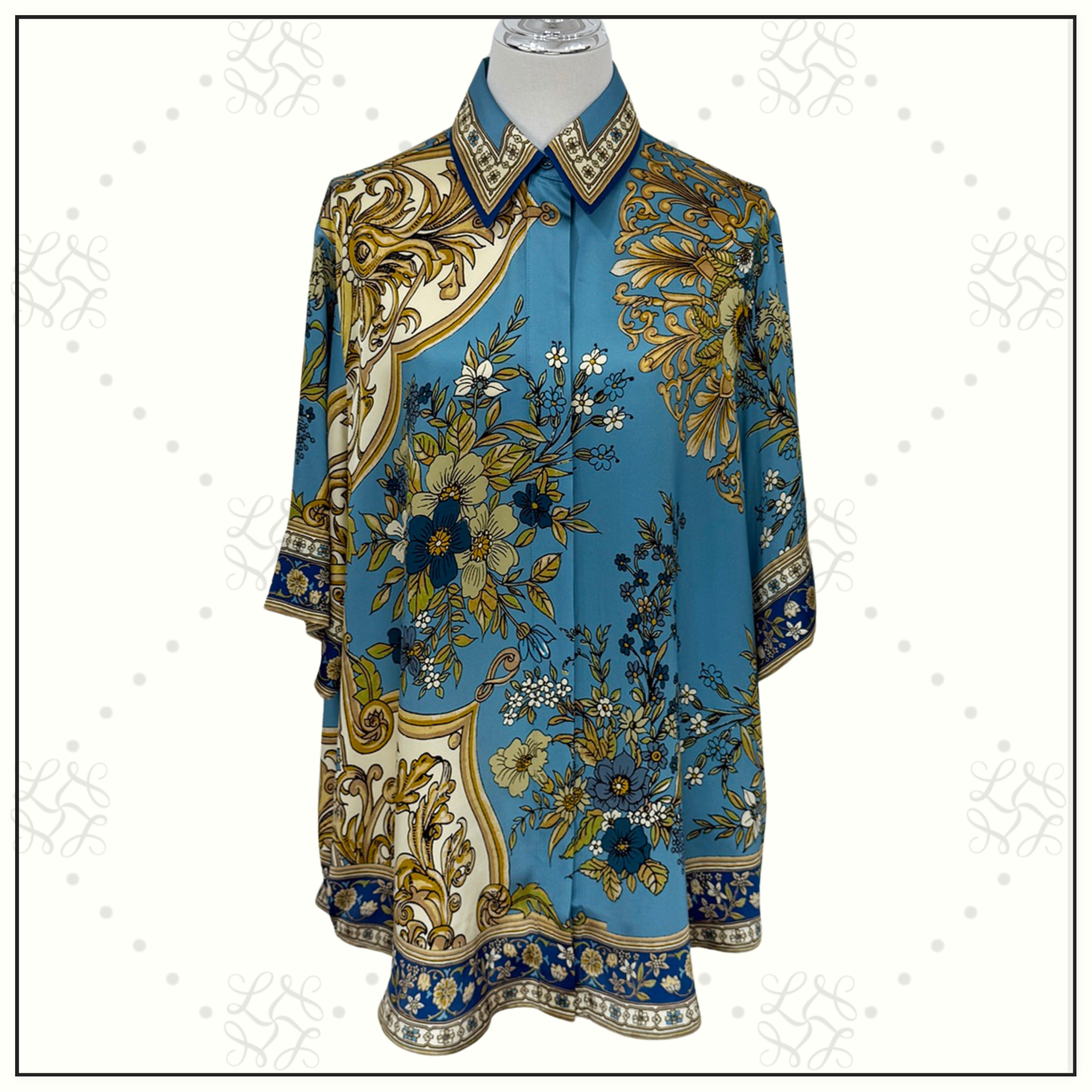 CASSIE SILK SHIRT & PANTS