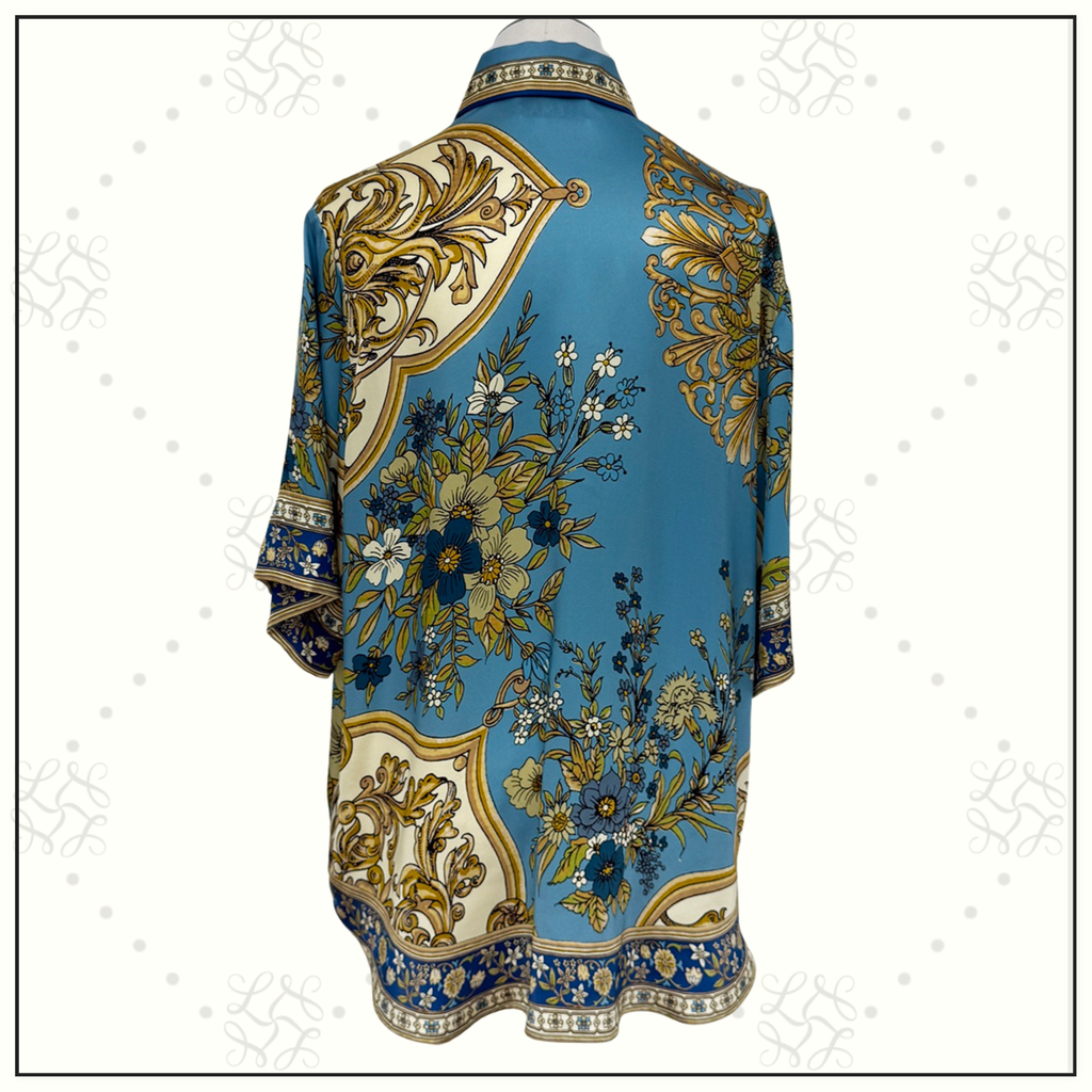 CASSIE SILK SHIRT & PANTS