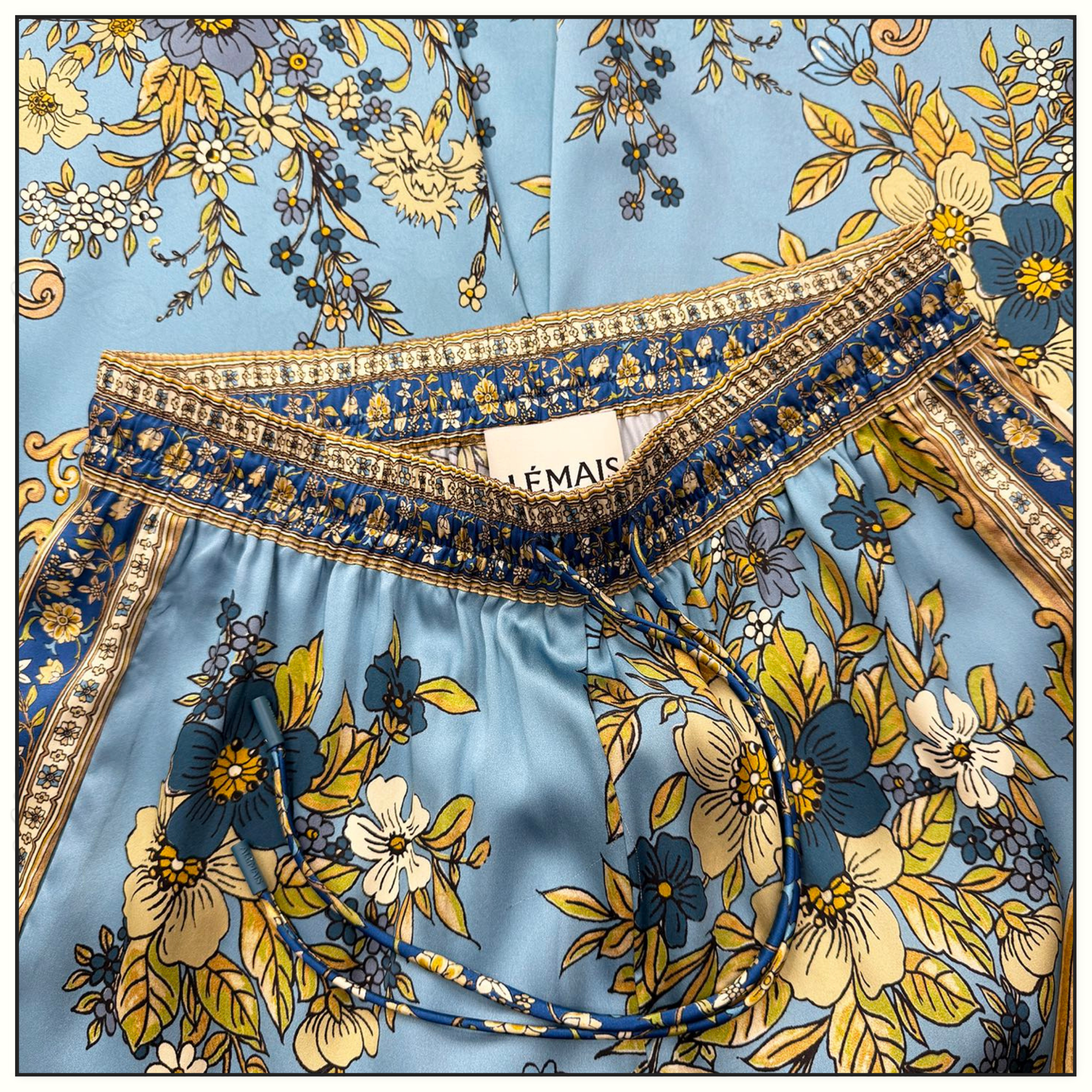 CASSIE SILK SHIRT & PANTS