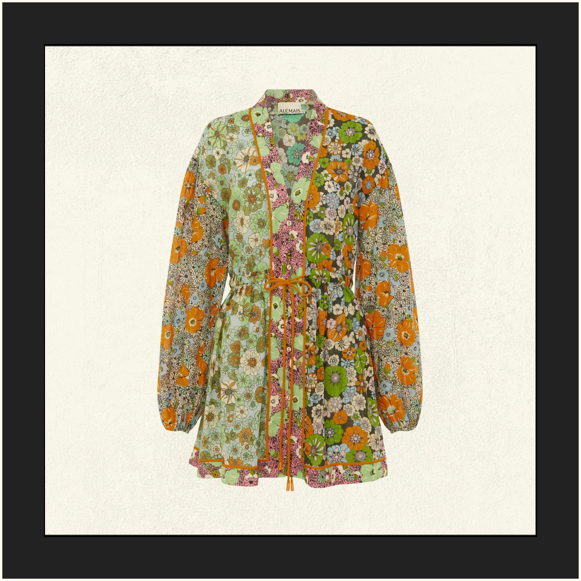 ORANGE BLOSSOM MINI DRESS