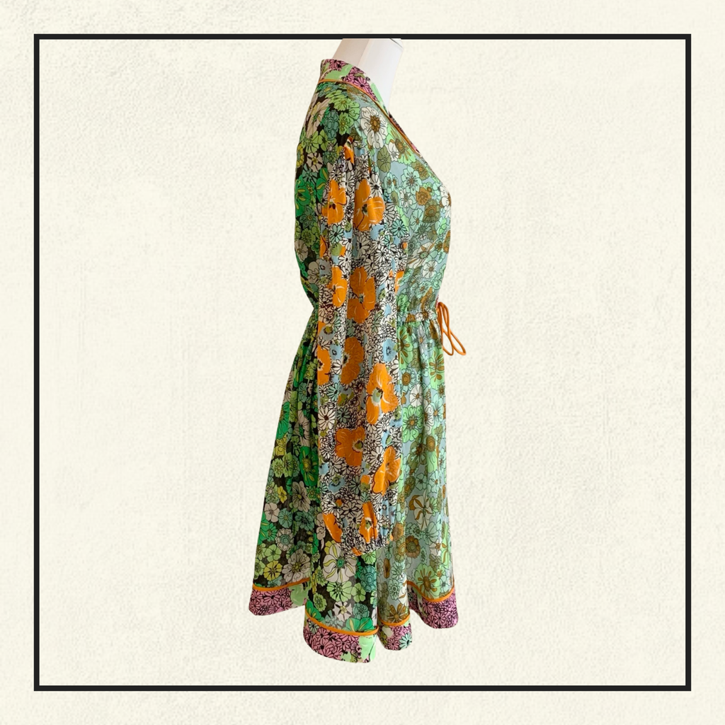 ORANGE BLOSSOM MINI DRESS