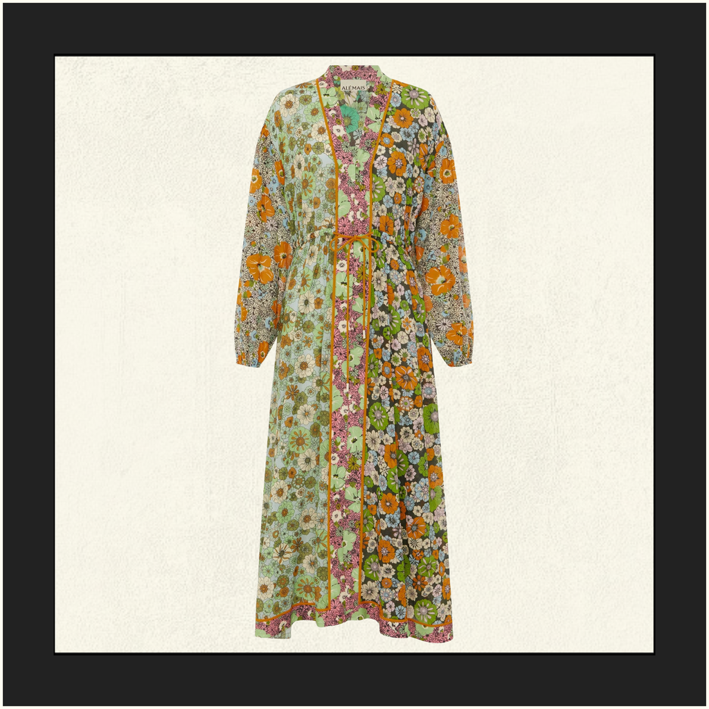 ORANGE BLOSSOM MIDI DRESS