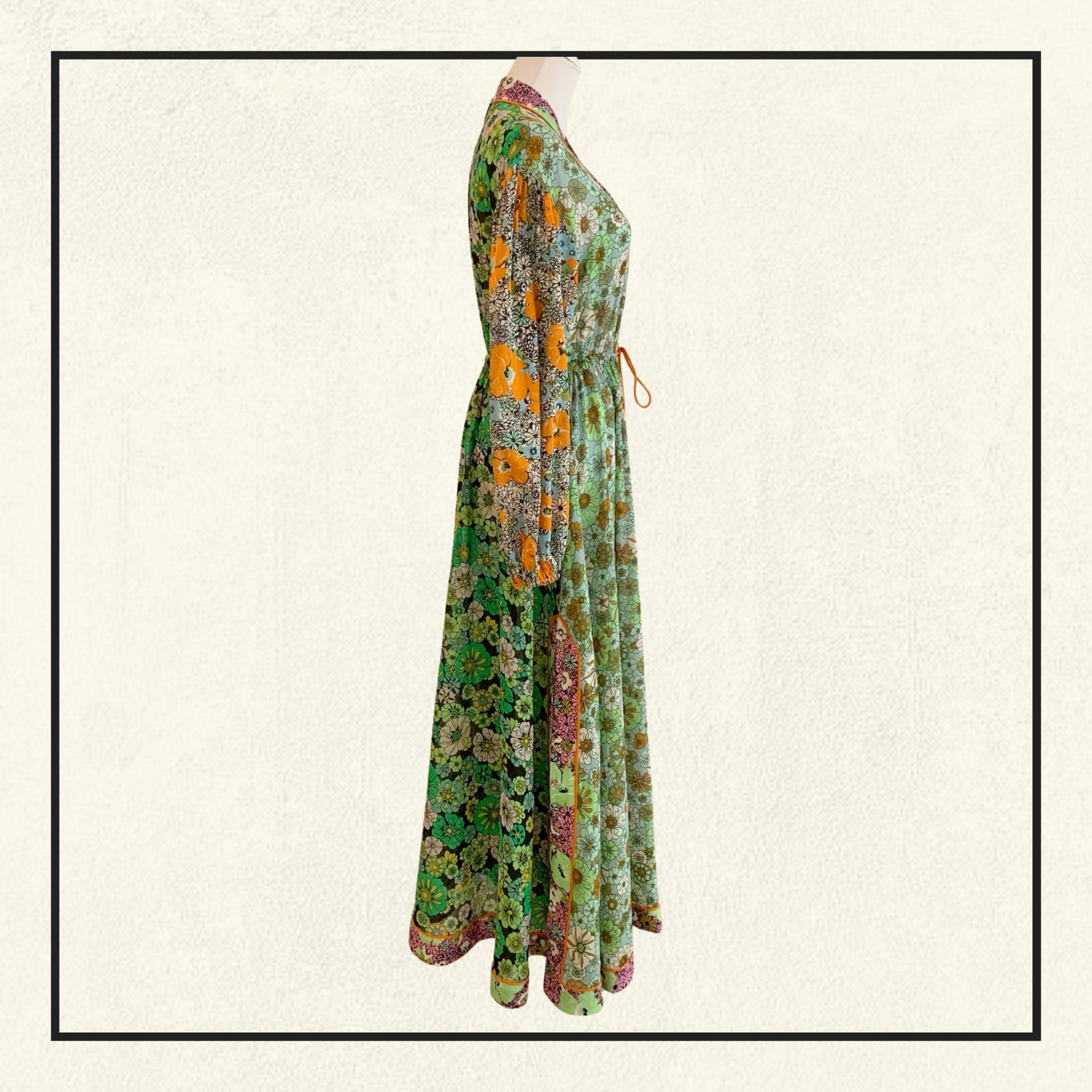ORANGE BLOSSOM MIDI DRESS